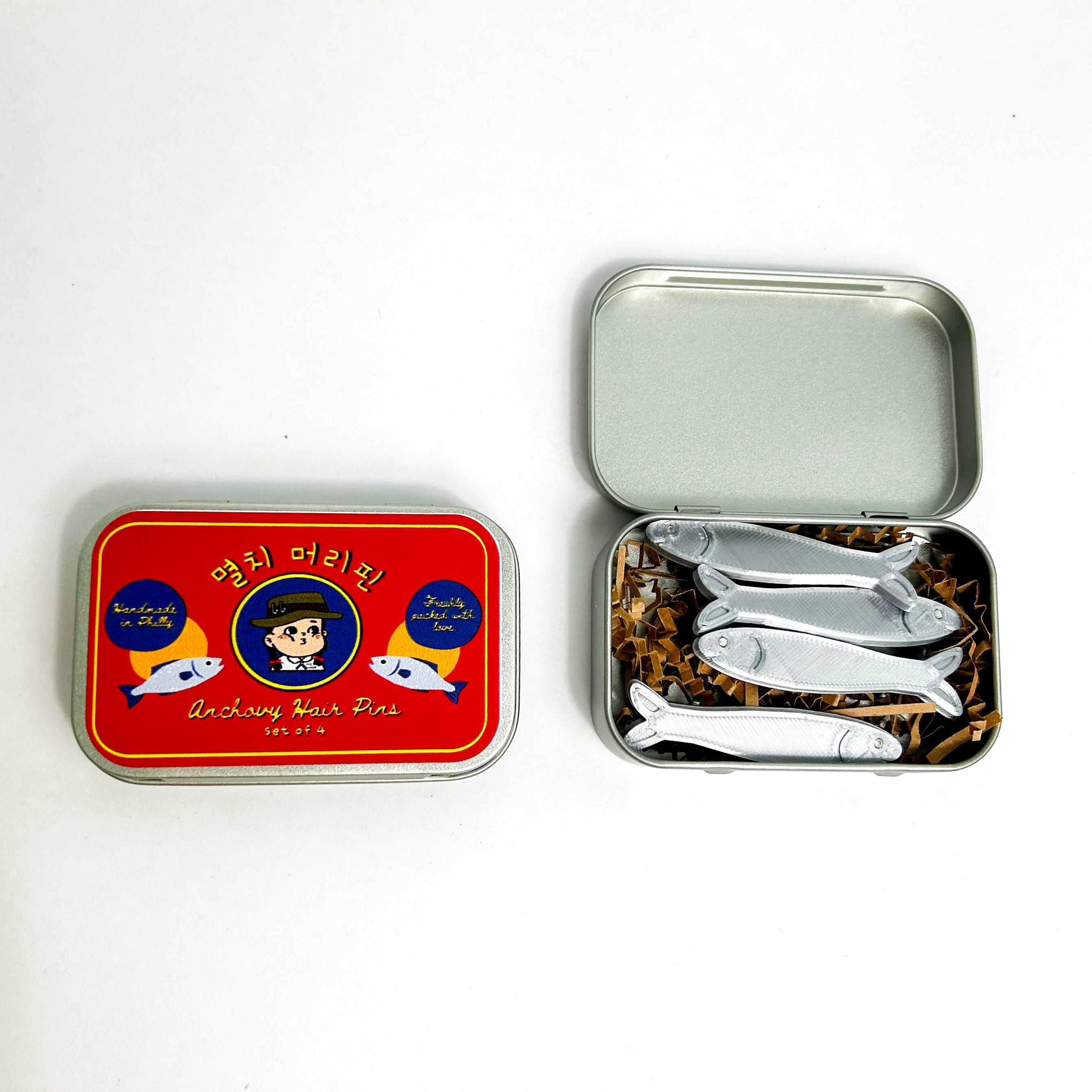 Anchovy Hairclips