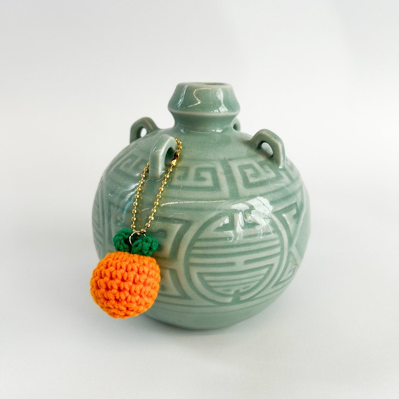 Sumo Orange Keychain